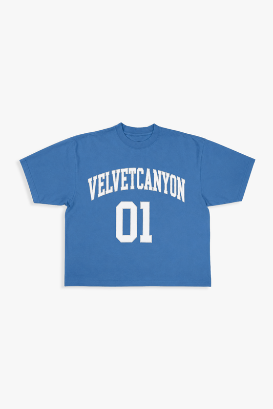 TEAM CANYON JERSEY BLUE TEE