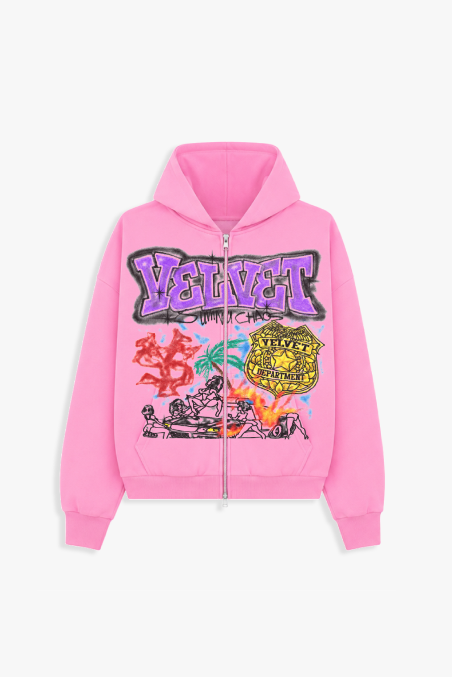 FREAKNIK ZIP UP HOODIE