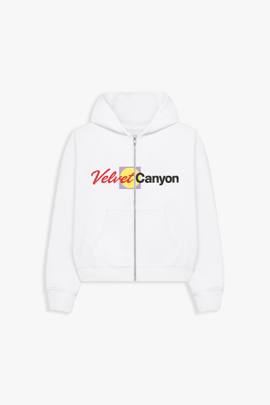 SUNSET DAYS ZIP UP HOODIE