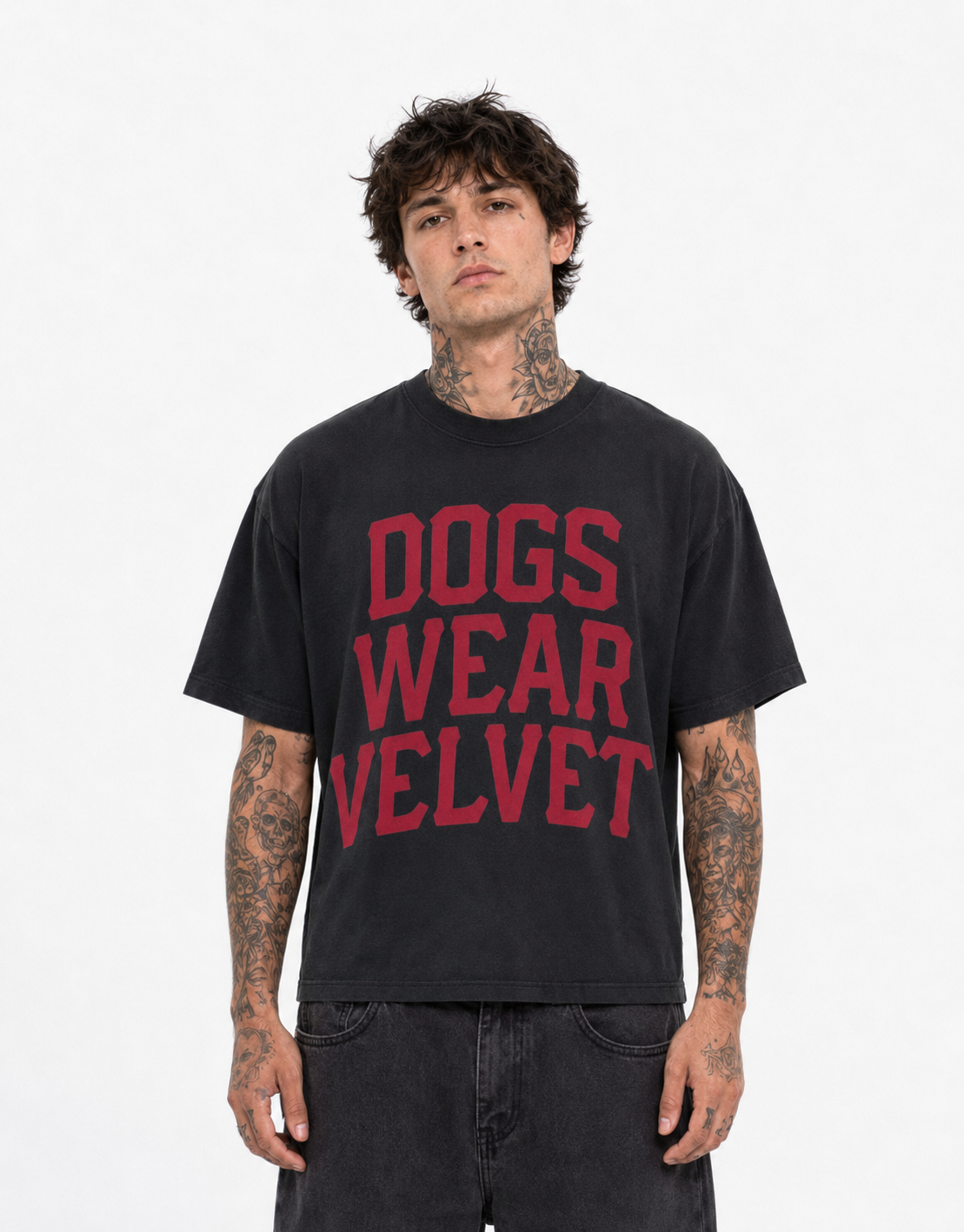 DOGS WEAR VELVET TEE