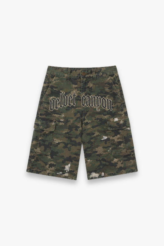 Camo Cargo Shorts