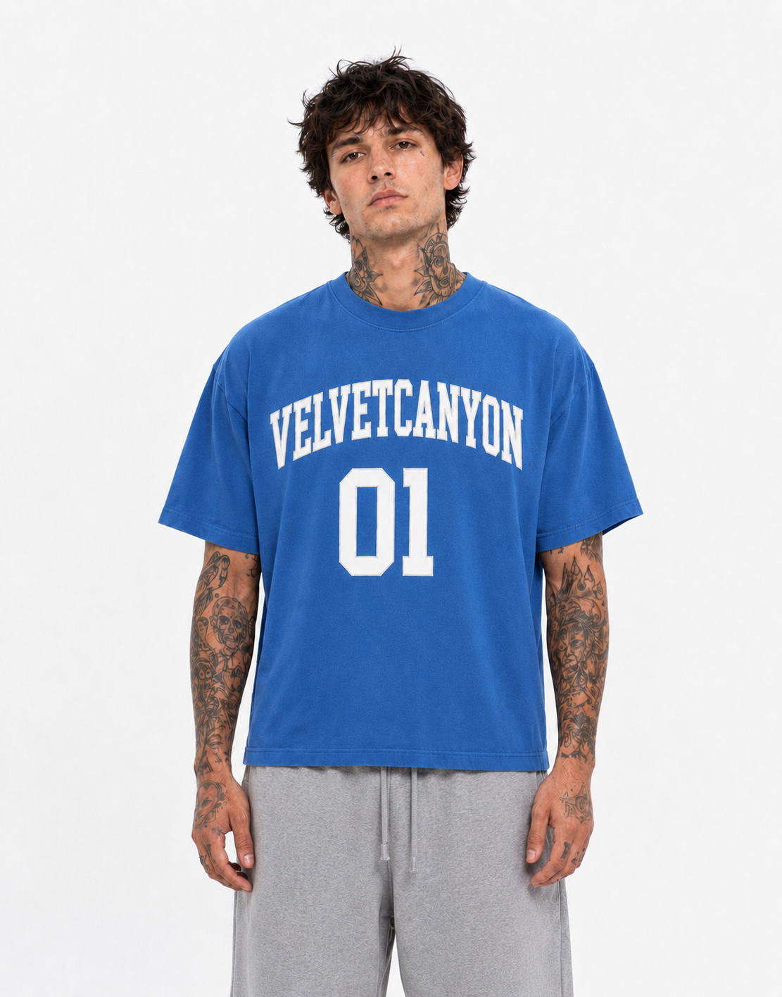 TEAM CANYON JERSEY BLUE TEE