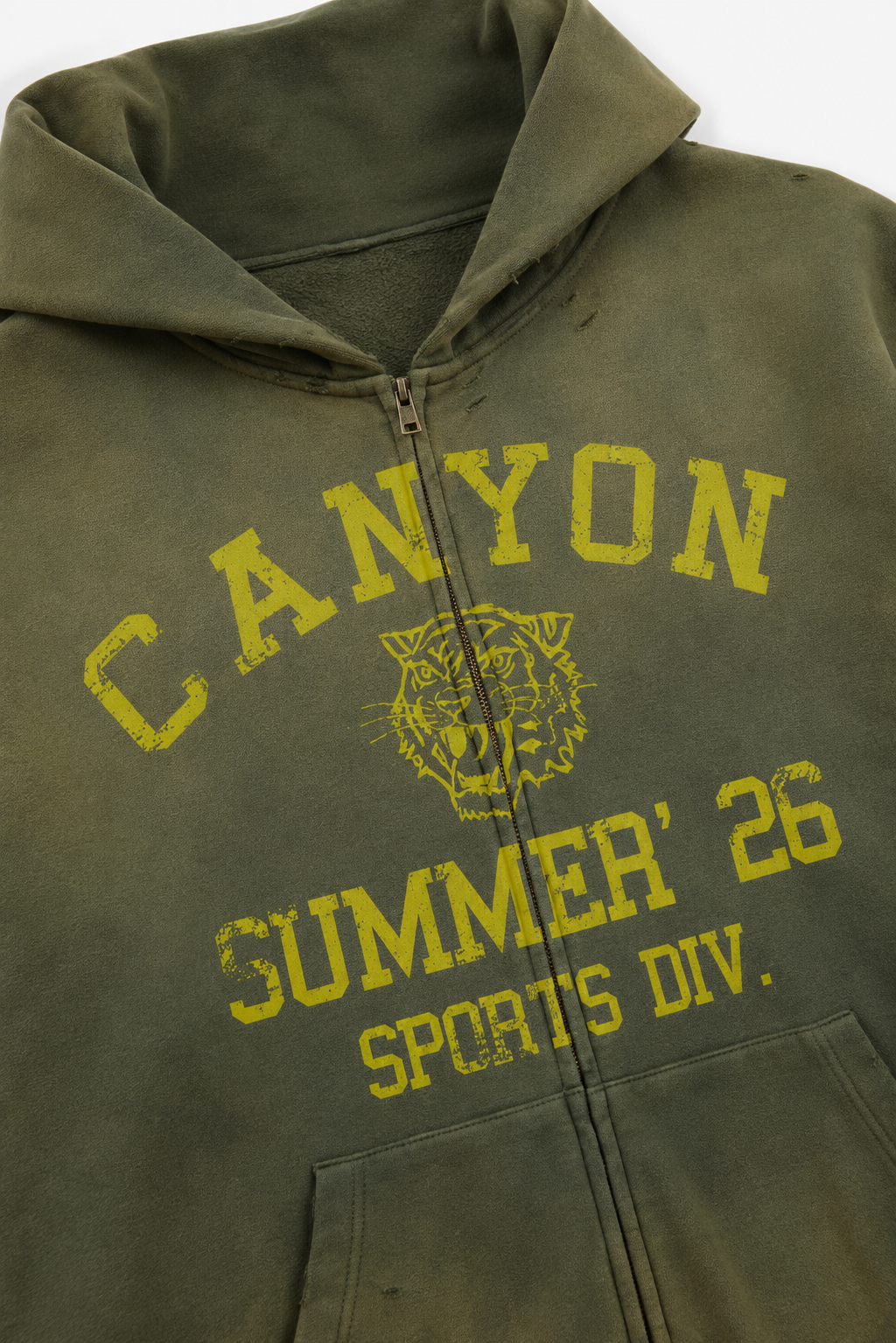 SUMMER SPORTS ZIP UP HOODIE