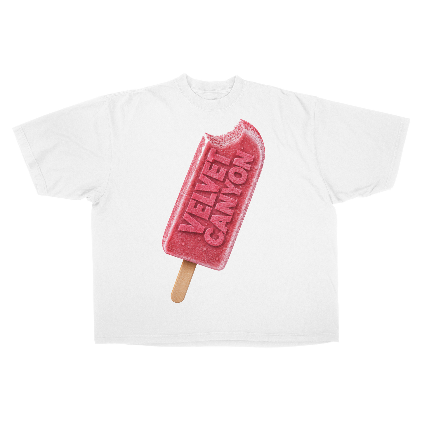 POPSICLE WHITE TEE