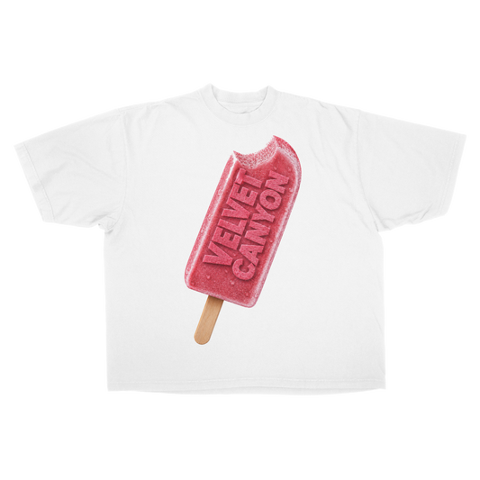 POPSICLE WHITE TEE