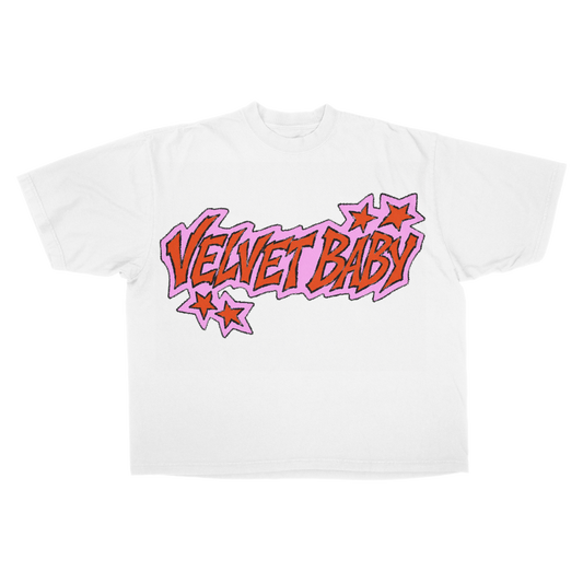 ROCKSTAR WHITE TEE