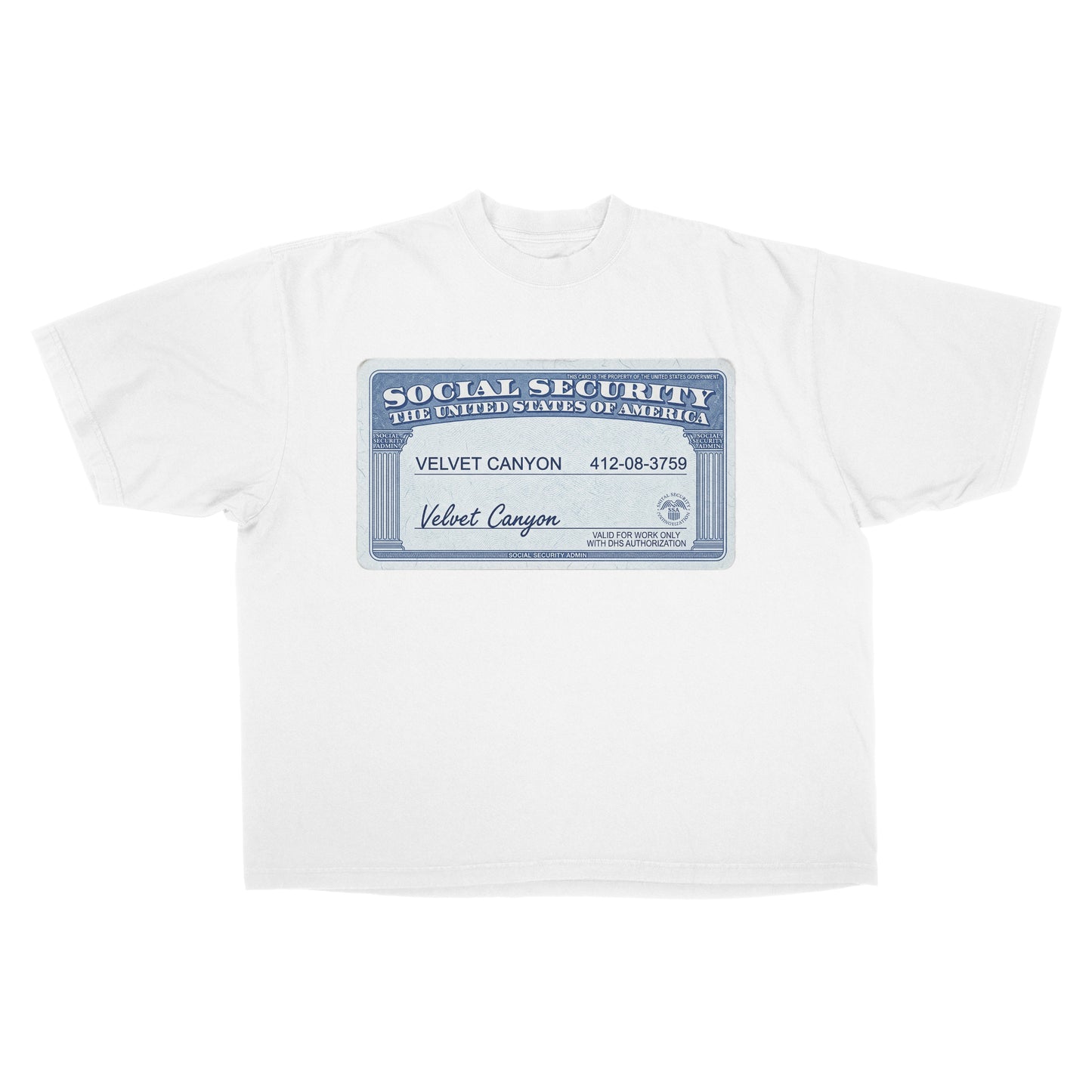 SSN WHITE TEE