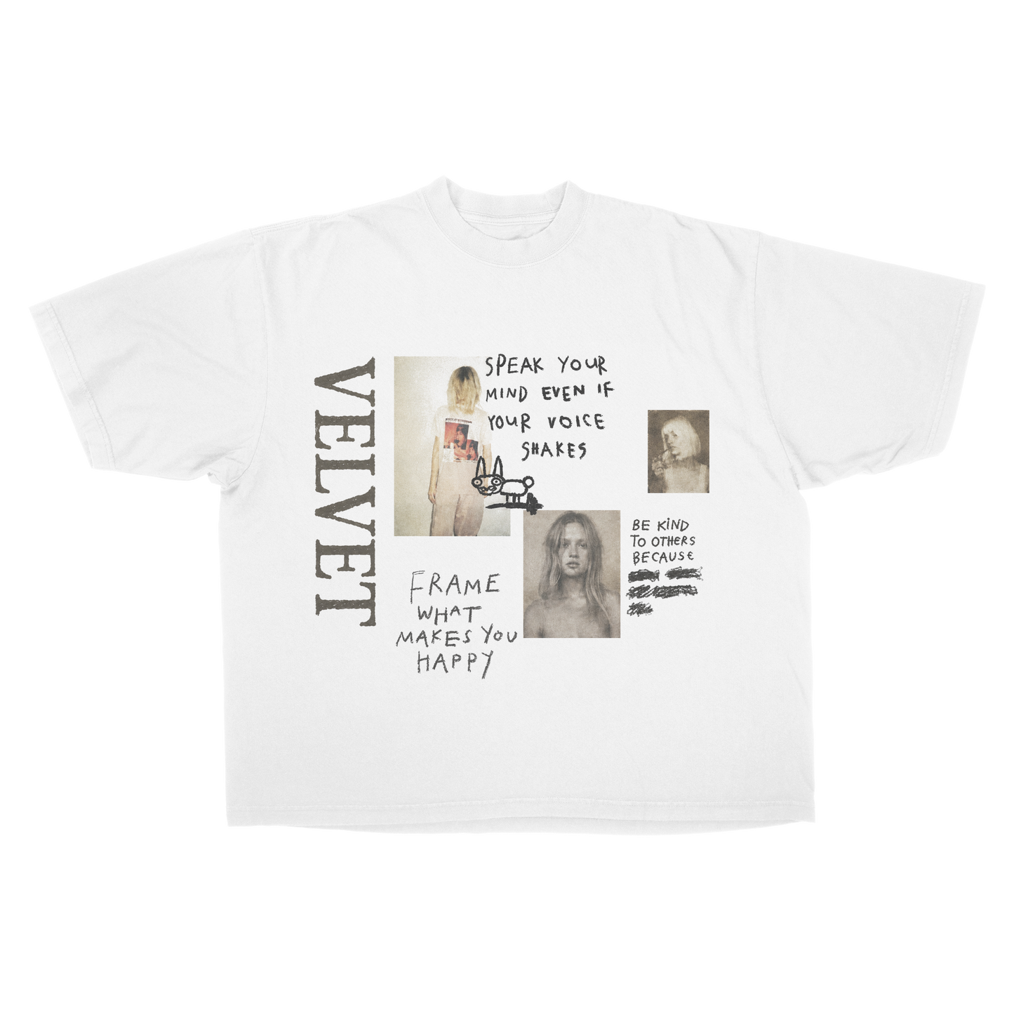BE KIND WHITE TEE